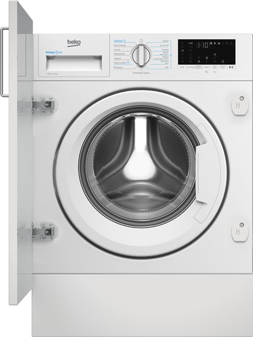 BEKO  b300 WIT8A4BW machine &agrave; laver chargement frontal 8 kg 1351 tr/min Blanc