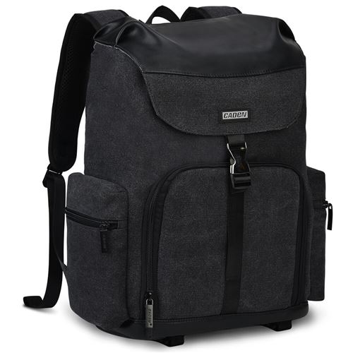 Sac à dos appareil photo étanche M8 pour Nikon Canon Sony reflex - Noir