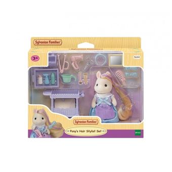 Sylvanian Families - Maman Poney Et Kit Coiffure (Pony's Hair Stylist Set)