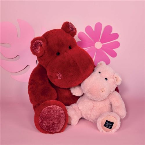 Non Communiqué Rouge Histoire D'ours Hippo 25 Cm Histoire D'ours
