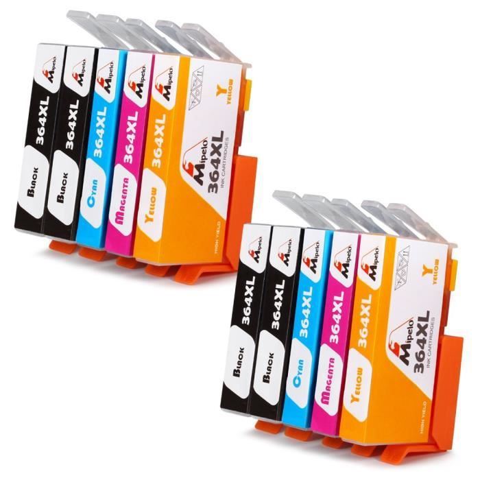 Lot De 4 Cartouches HP 364 XL Compatibles Avec Puce - Pour Photosmart, Deskjet, Wireless (neuf)