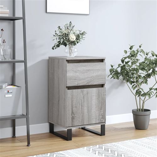 Vidaxl Gris Buffet Sonoma 40X35x70 Cm - Image 3
