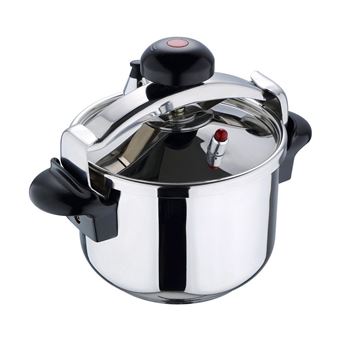 Autocuiseur BRA New Star 4,5L Acier Inoxydable - Ouverture Étrier, Compatible Induction