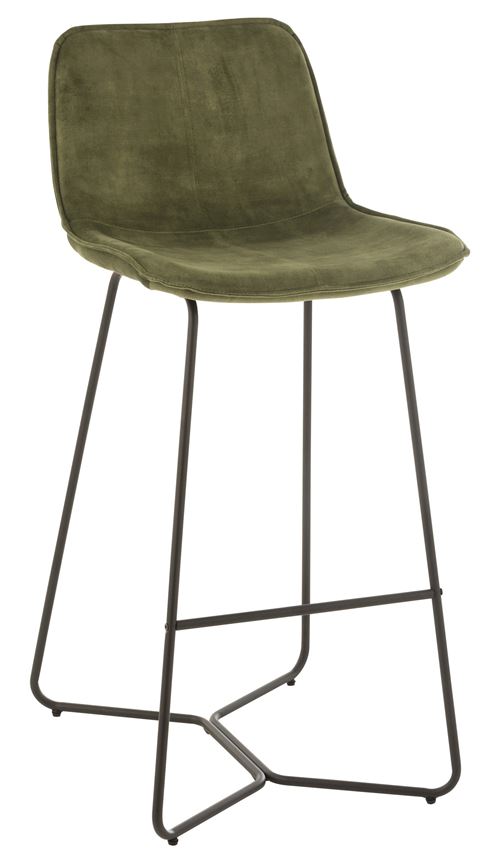 GENERIQUE Chaise De Bar Design ""laurent"" 103cm Vert - Paris Prix