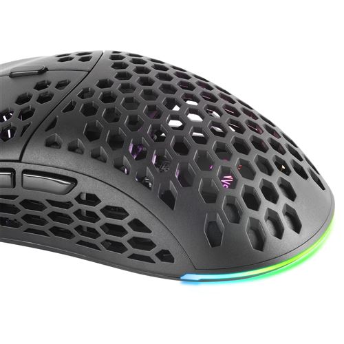 Souris Gaming Mars Gaming MM55 RGB 12800 DPI Noir