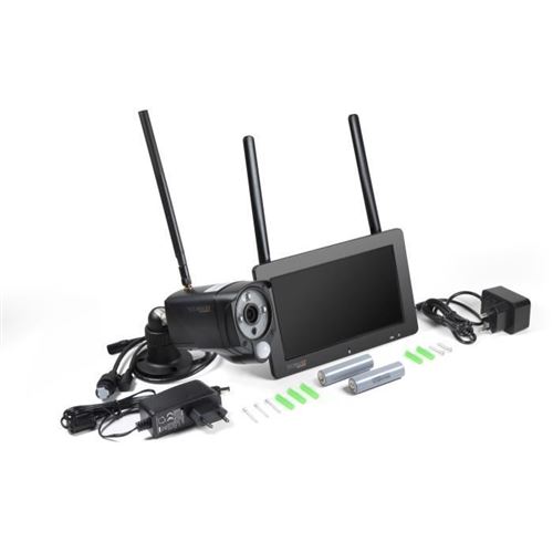 Non Communiqué Technaxx Kit Caméra De Surveillance Tx-128 Avec Écran Tactile
