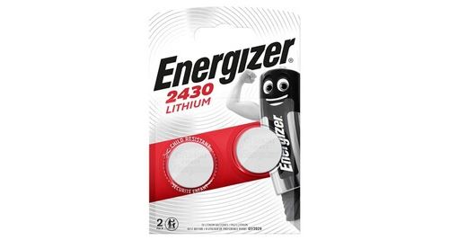 Non Communiqué Pile Bouton Au Bouton Lithium Cr2430 3 V 2-Blister