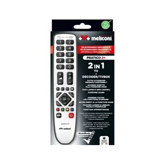 MELICONI Télécommande universelle PRATICO 2+