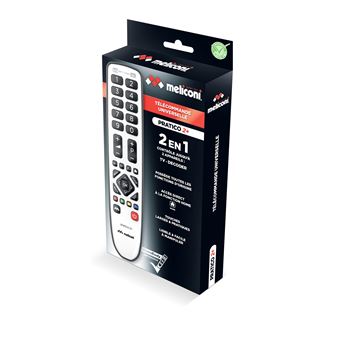 MELICONI Télécommande universelle PRATICO 2+