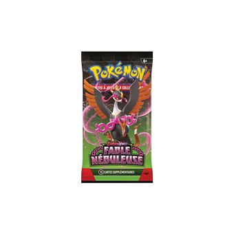 Pokémon - Booster JCC Carmesin & Pourpre : Nébuleuse Des Sages (Lot De 6 Boosters)