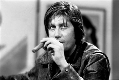 Jacques Dutronc en 1977 - Cadre galerie noir - 70x47