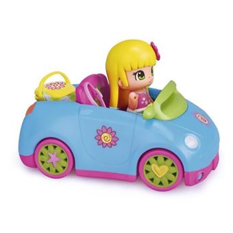 La voiture décapotable Pinypon avec figurine et accessoires
