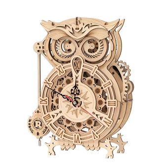 Maquette 3D - Horloge Hibou