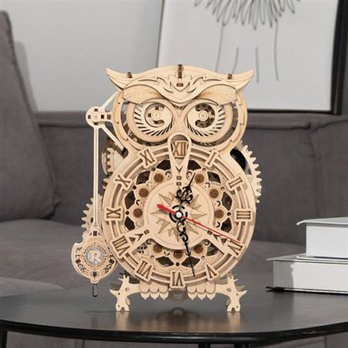 Maquette 3D - Horloge Hibou - Maquette - Achat & prix