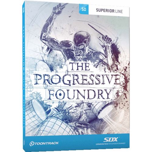 Toontrack The Progressive Foundry SDX - Extension pour Superior Drummer