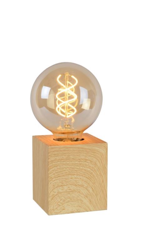 Lucide PABLO - Lampe De Table - Bois
