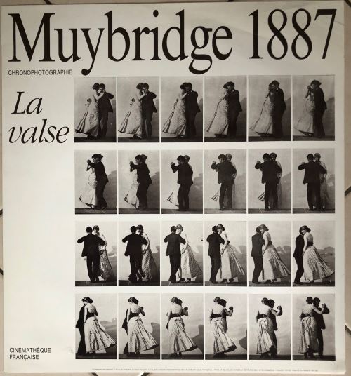 Eadweard Muybidge - La Valse - AFFICHE