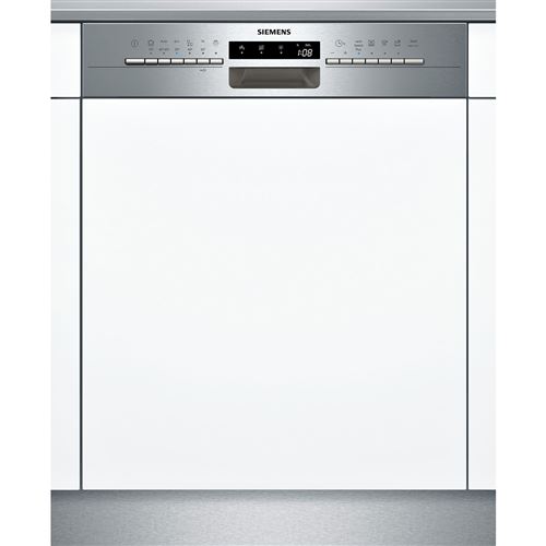 Siemens iQ300 SN536S03NE - Lave-vaisselle - intégrable - Niche - largeur : 60 cm - profondeur : 55 cm - hauteur : 81.5 cm - acier inoxydable