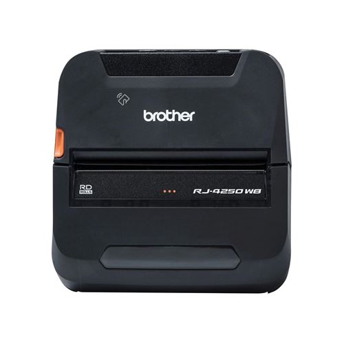 Imprimante Jet D'Encre Brother Rj-4250 4In Dt Mobile Printer Bt And Wi-F Noir