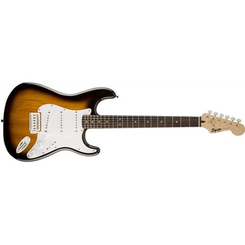 Squier stratocaster bullet strat avec tremolo Brown Sunburst - guitare électrique