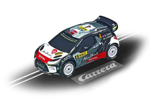 Carrera GO ! Citroën DS3 WRC 1:43 verte/blanche (Plus) voiture de piste