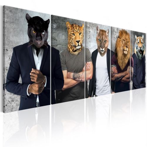 Tableau - Different Faces .Taille : 200x80