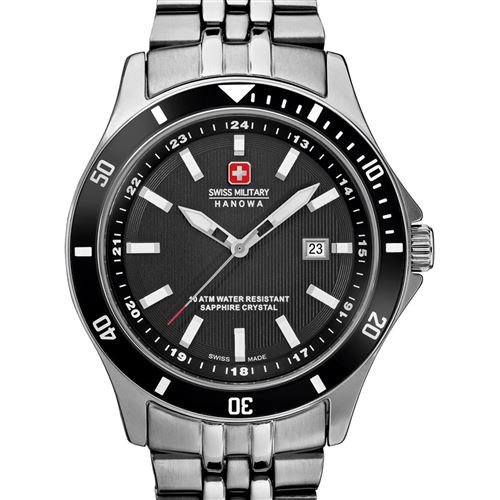 Swiss Military Hanowa Montre Femme 06-7161.2.04.007 Noir