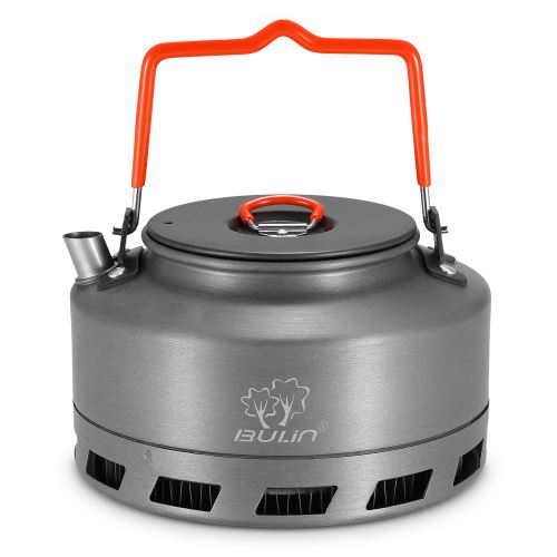 1.1L Portable Bouilloire Pot D'eau Théière Café Pot Intérieur Sifflant En Alliage D'aluminium Thé Bouilloire En Plein Air -9