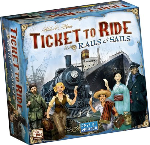 Days of Wonder jeu de plateau Ticket to Ride - Rails & Sails