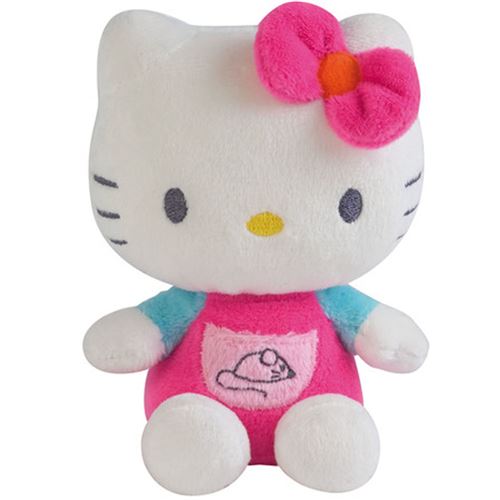 Peluche Hello Kitty hochet 12 cm Sanrio