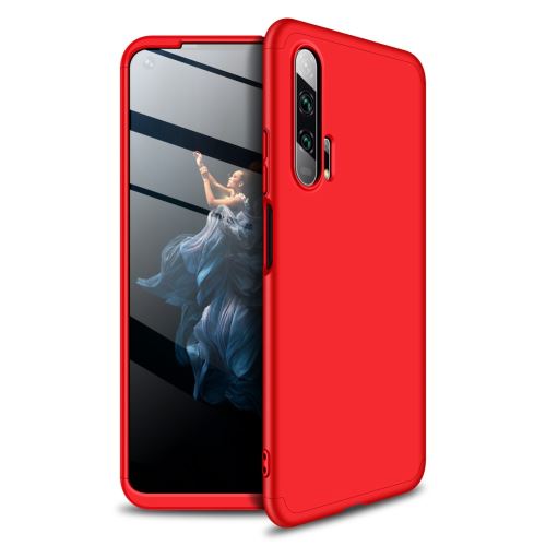 Coque en TPU matte détachable 3 pièces rouge pour votre Huawei Honor 20 Pro