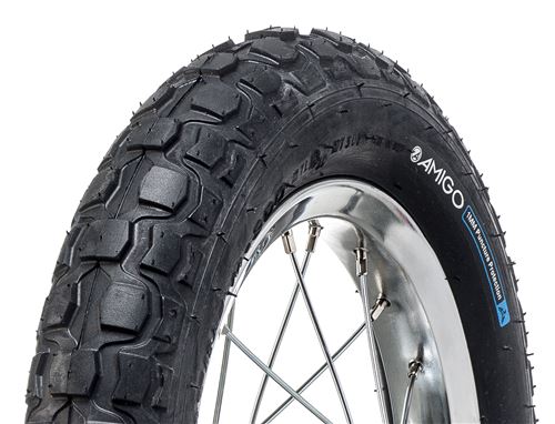 AMIGO pneu extérieur M-300 1mm 12 1/2 x 2,1/4 (62-203) anti-fuite noir