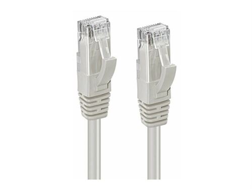 MicroConnect - Netwerkkabel - RJ-45 (M) naar RJ-45 (M) - 1.5 m - UTP - CAT 6 - halogeenvrij - grijs