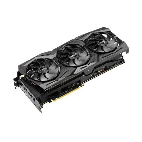 Asus Rog Strix Geforce Rtx 2080 Ti Oc Edition Carte Graphique Gaming (11gb Gddr6, Axial Fans, 0db, 2.7-slot, 2xbios, Auto-extreme, Maxcontact, Gpu Tweak Ii, Aura Sync)