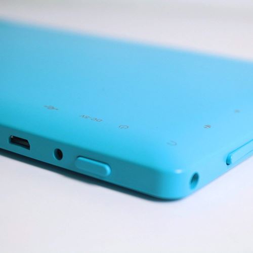 Haehne 7 Pouces Tablette Tactile, Android 5.0 Quad Core Tablet PC, 1Go RAM  8Go ROM, Double Caméras, WiFi, Bluetooth, Bleu Ciel