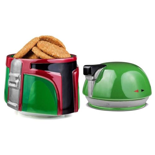 Star Wars Boba Fett Cookie Jar en Céramique, Vert