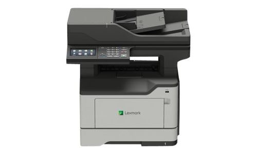 Lexmark MX522adhe - Imprimante multifonctions - Noir et blanc - laser - 215.9 x 355.6 mm (original) - A4/Legal (support) - jusqu'à 44 ppm (copie) - jusqu'à 44 ppm (impression) - 350 feuilles - 33.6 Kbits/s - USB 2.0, Gigabit LAN, hôte USB 2.0