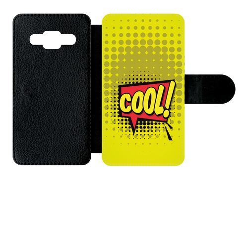 Etui À Rabat Samsung Galaxy Core Prime G3608 Cool Fond Jaune