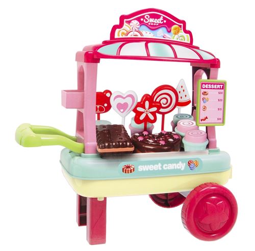 Chaofeng Toys chariot à cupcakes 30 x 20 x 35 cm 13-pièces