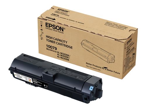 Epson S110079 - Haute capacité - noir - original - cartouche de toner - pour WorkForce AL-M310DN, AL-M310DTN, AL-M320DN, AL-M320DTN