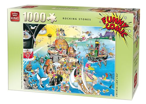 King puzzle Rocking Stones 1000 pièces