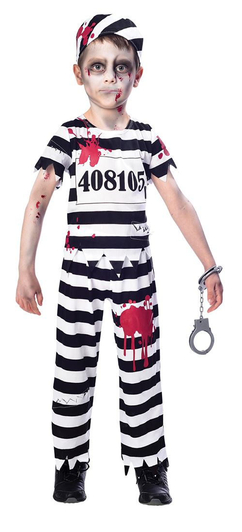 Amscan costume Zombie Garçons condamnés noir/blanc ans