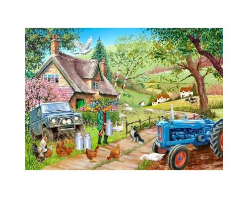 Puzzle 500 Pièces : Farm Fresh, The House of Puzzles