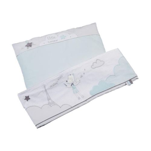 SAUTHON BABY DECO Parure de lit 120x60 / 140x70 cm + Taie Lulu Chéri