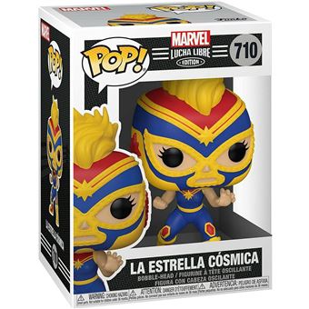 Figurine Funko Pop Marvel Luchadores Captain Marvel