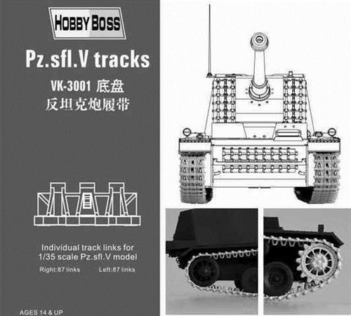 Pz.sfl.v ''sturer Emil'' Tracks - 1:35e - Hobby Boss