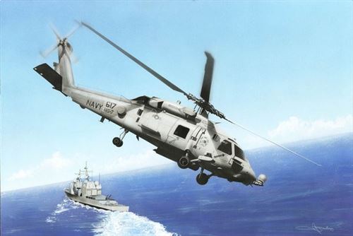 Hh-60h Rescue Hawk (late Version) - 1:72e - Hobby Boss