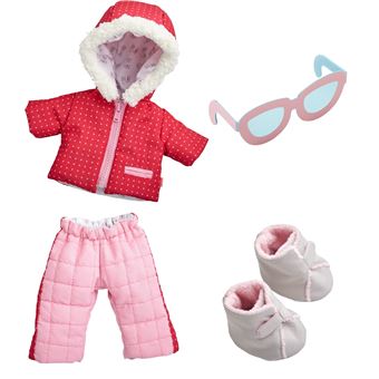 Haba ensemble Winterpret30 cm rouge/rose - 1