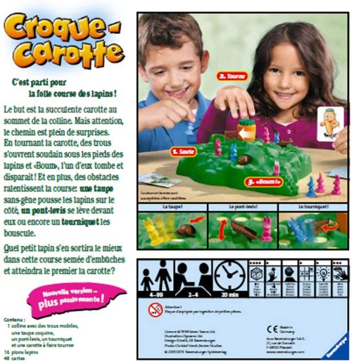 Ravensburger 24973 – Jeu et Apprentissage pour Les Enfants de 6 à 1 Ravensburger 24973 – Jeu et Apprentissage pour Les Enfants de 6 à 1