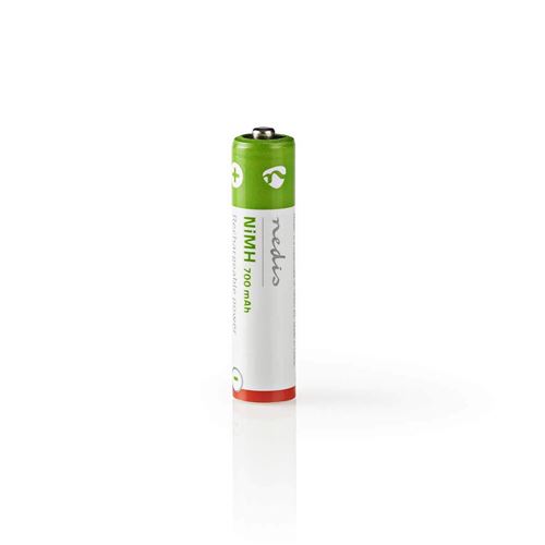 Nedis BANM7HR032B Pile Rechargeable Ni-MH AAA 1.2 V 700 mAh 2 pièces Blister